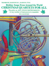 cover Christmas Quartets for All Trombone cover